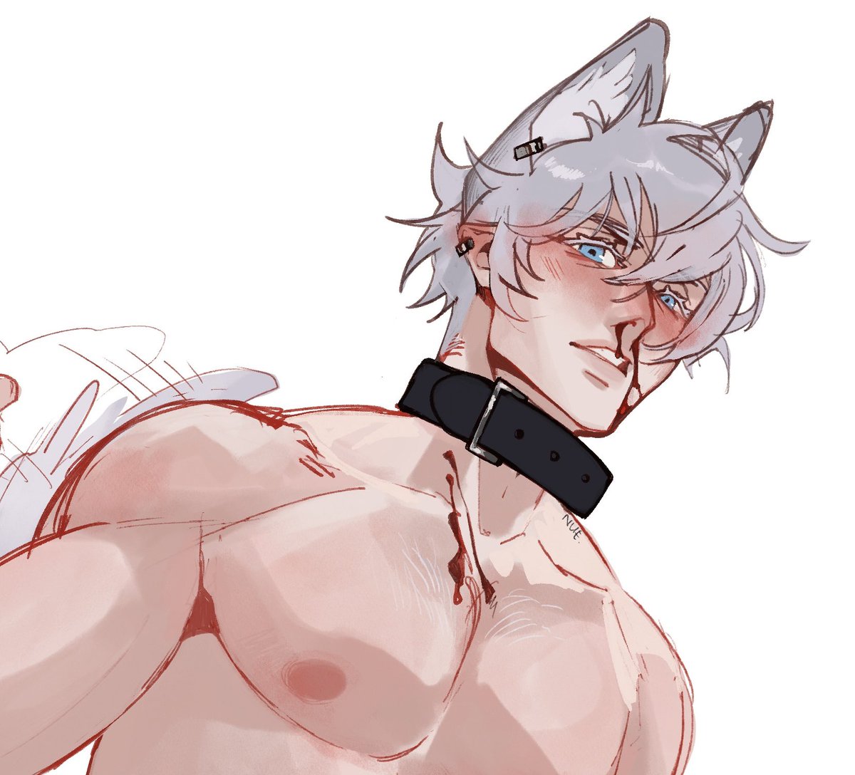 heunnie_'s tweet photo. A slightly late werewolf gojo x vampire geto (ft. Sugussy 😏😋) I made for my monthly nsfw tier on ptrn #五夏 #goge #satosugu https://t.co/I2Bc1pI9VN