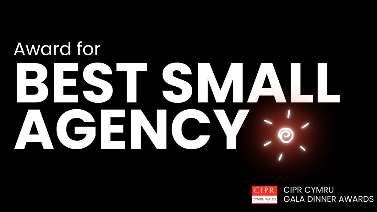 🎉 Best small agency 

Congratulations to our Gold winner, ‘Cause Collective!

Silver goes to Grasshopper Comms.

Llongyfarchiadau!

#CIPRCymruAwards24 🏆