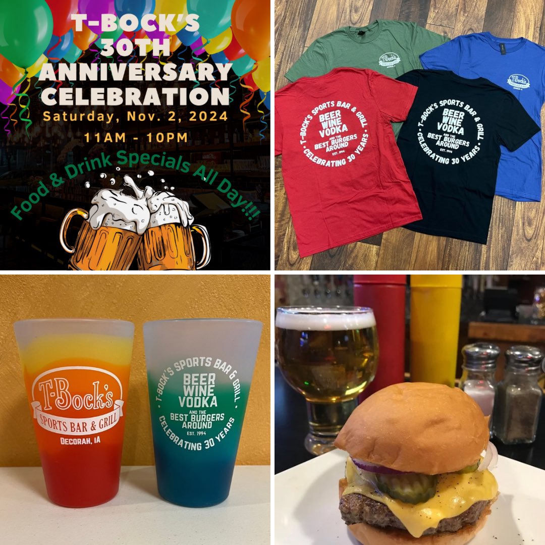 Join us all day Saturday 11/2 for great food/drinks, at amazing throwback prices…buy a souvenir t-shirt or a Silipint (get your first beer free each time you bring it in)!!!