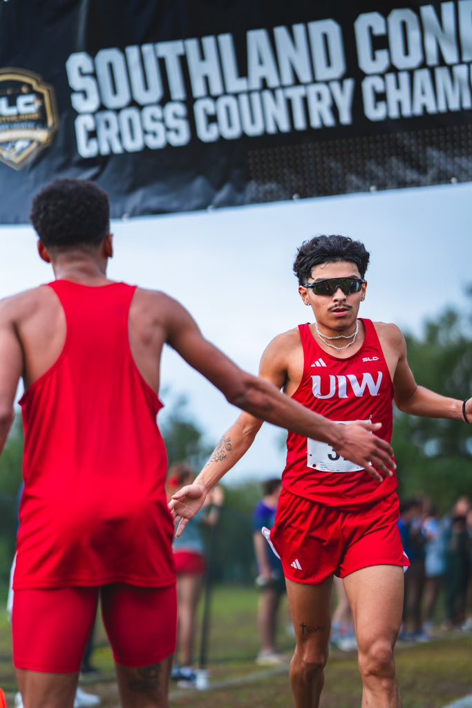Nothing beats a pack of Cardinals (in red of course)! 

Hats off to the team with one heartbeat, one goal. 

<a href="/USTFCCCA/">USTFCCCA</a> <a href="/SouthlandSports/">Southland Conference</a> <a href="/UIWAthletics/">UIW ATHLETICS</a>
