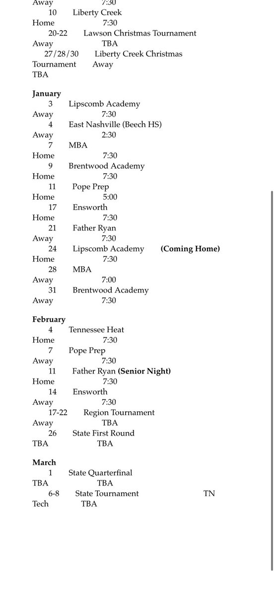 Simeon Pikes (@simeonpikes) on Twitter photo My schedule for the 2024-2025 Sophomore season! #year2 <a href="/CPALionsMBB/">CPA Lions Basketball</a> <a href="/PrepHoopsTN/">Prep Hoops Tennessee</a> My schedule for the 2024-2025 Sophomore season! #year2 <a href="/CPALionsMBB/">CPA Lions Basketball</a> <a href="/PrepHoopsTN/">Prep Hoops Tennessee</a>