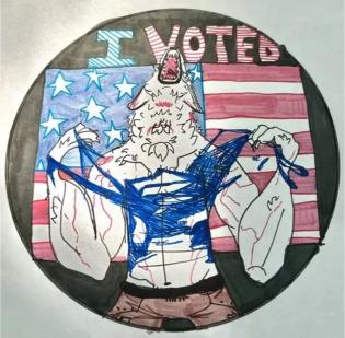 This year, you can announce you voted with style. You can pick one of the "I voted" stickers designed by members of the public through a contest run by the Michigan Secretary of State's Office.

We asked voters which was their favorite: woodtv.com/news/elections…