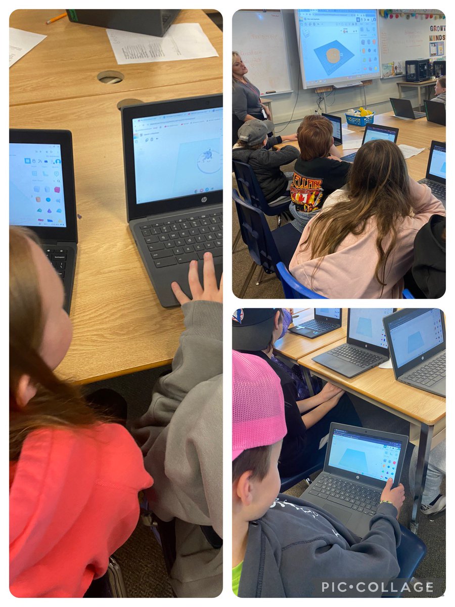 When you get the chance to work with <a href="/FatimaLeal21/">F. Leal</a> in the LLC you take it! Today we learned about Tinkercad and created keychain designs. Can’t wait to see them printed!