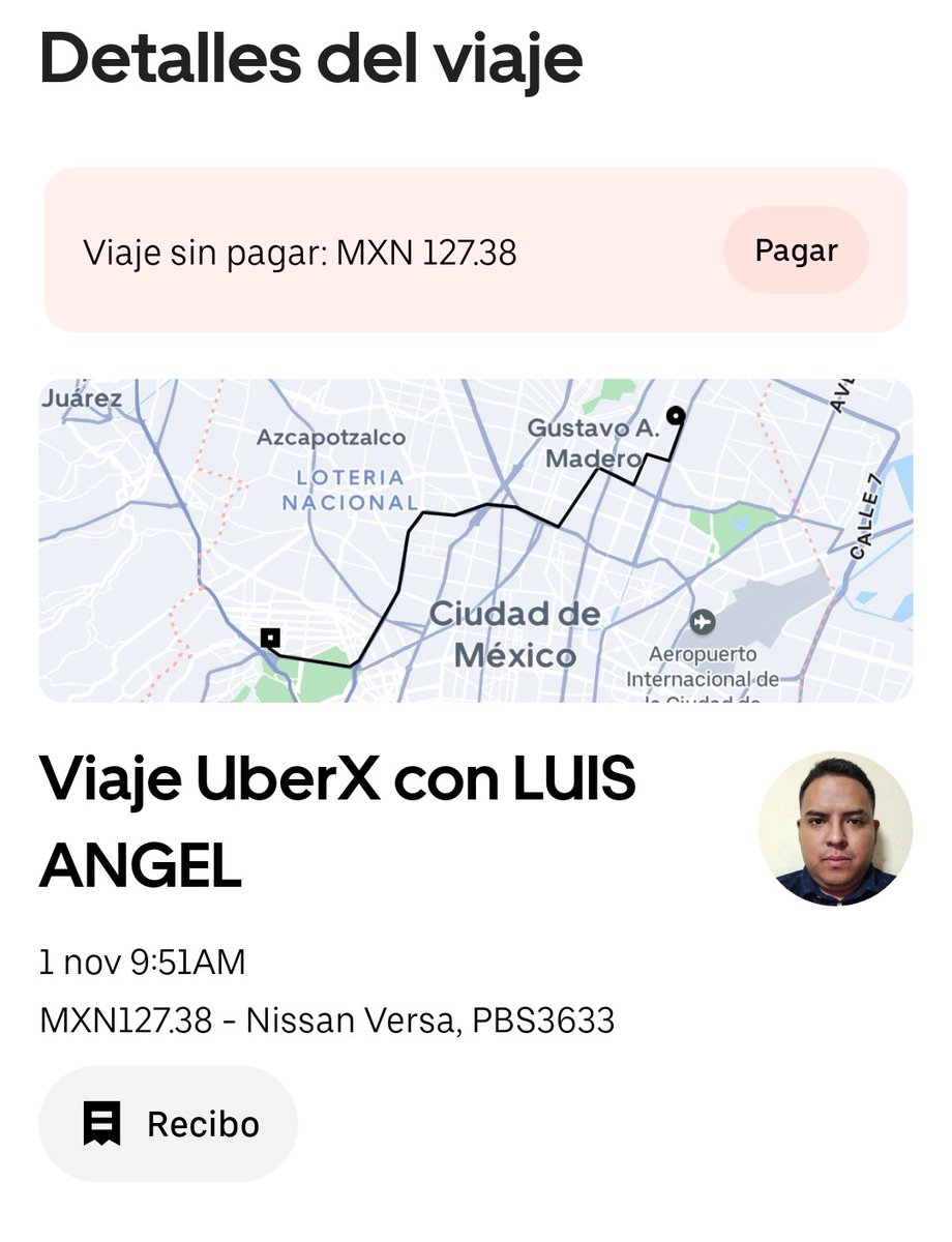 ipso_fact's tweet photo. @Uber_MEX  ayúdenme a reportar a este p3ndejo que puso que no pague mi viaje y ahora me cobran doble. 🤬 https://t.co/szOBgjRkDN