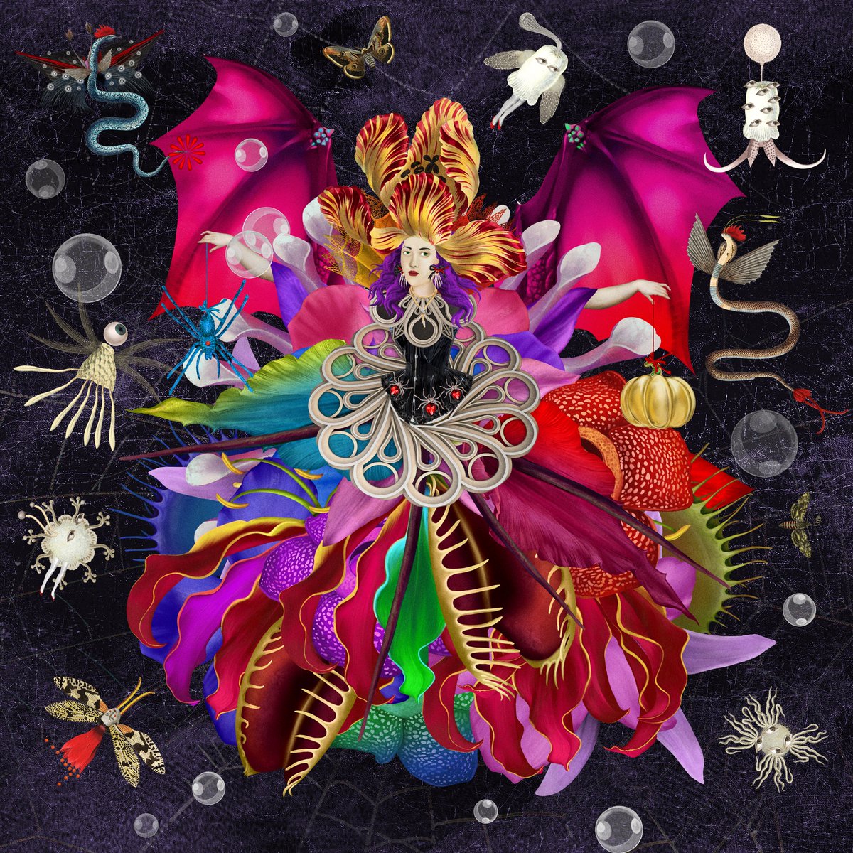 Happy Halloween 🎃👻🌻

Spooky Flower Girl X - a special (albeit belated) gift for our Holders from <a href="/VarvaraAlay/">Varvara Alay</a> 🌺

Distribution details to follow 👀