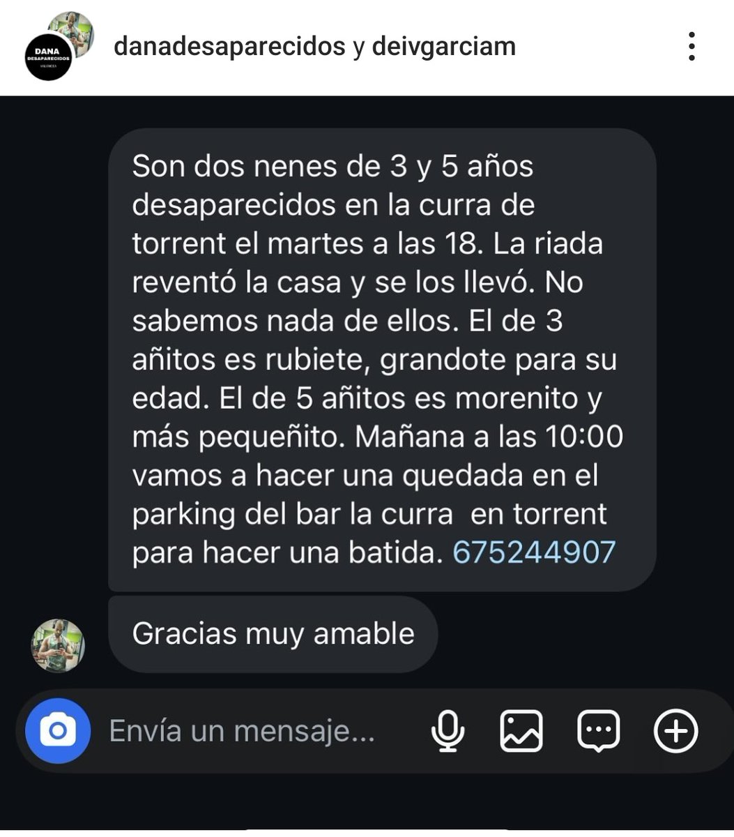 Están buscando a 2 niños, Rubén e Izan, de 3 y 5 años en Torrent, difundir, por favor