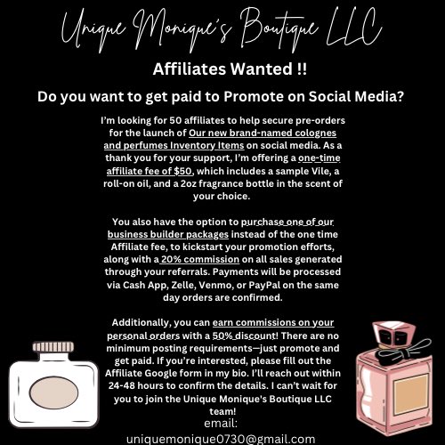 Love_individual's tweet photo. Affiliates wanted to promote name brand perfumes and colognes, Lace Wigs, Bundles and Closures on Social media for 20% commission https://t.co/1Vl8jvTiLu
