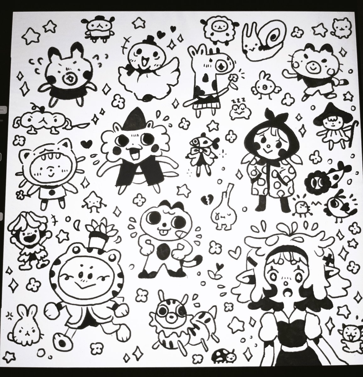 I don't really use Twitter, but I want to help and support #ArtistsForValencia.

And not just Valencia, but also all the towns and villages affected around Spain.

Reply with a screenshot of a donation of more than €5, and I'll make a quick sketch of the reference you send.