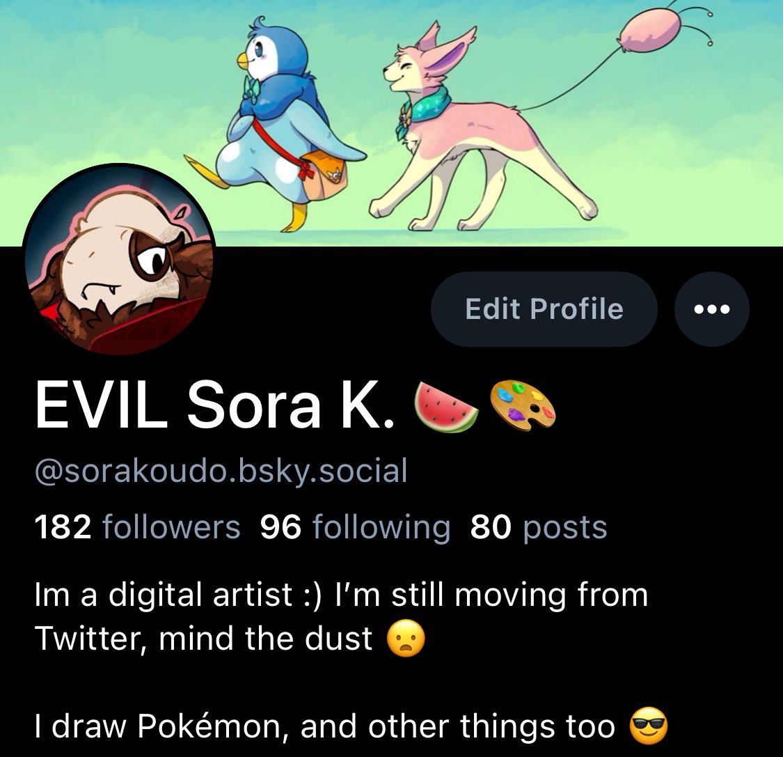 EVIL Sora K. 🍉🏳️⚧️(I’ve Moved! 💙☁️) tweet media