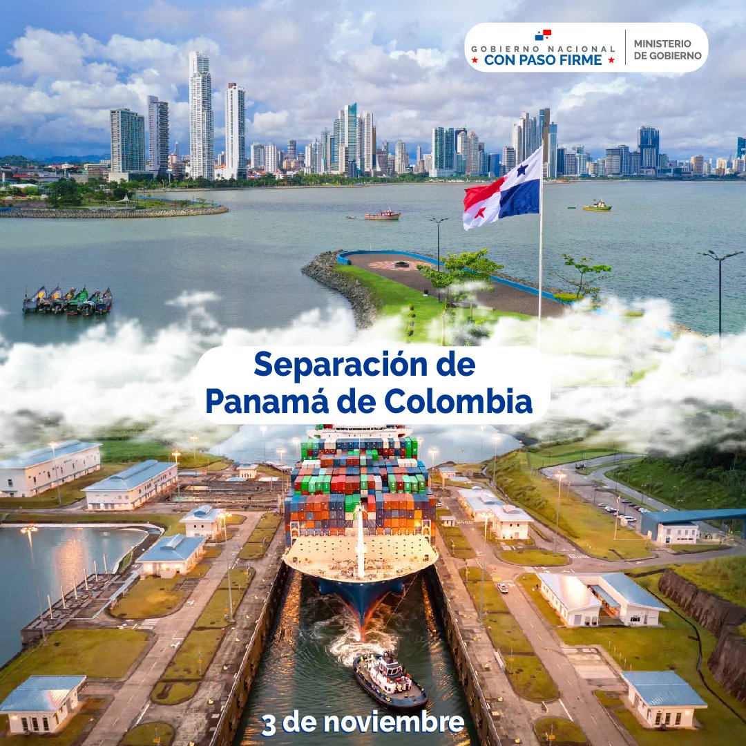 Celebramos nuestra separación de Colombia, un momento significativo a nuestro futuro como nación. Desde aquel día, los panameños hemos trabajado por un Panamá libre.