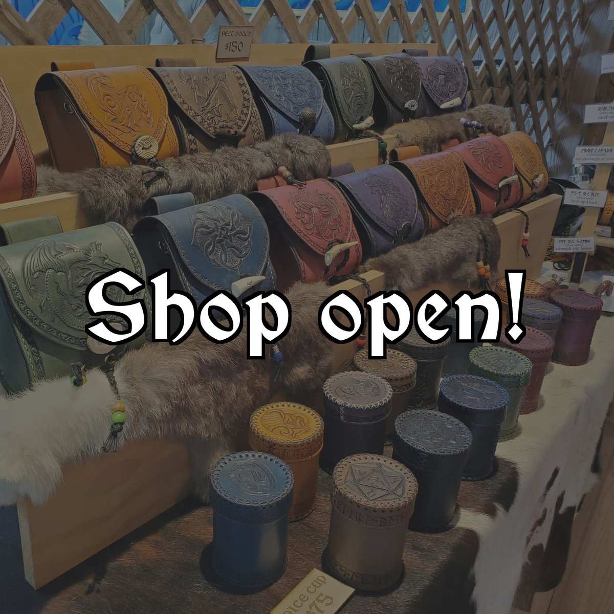 Leather shop and quote requests are now OPEN
athousandrasps.com