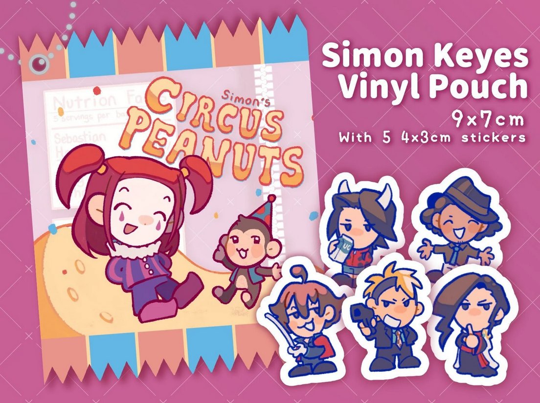 turnaboutlegacy's tweet photo. @transgin @.milaza_zo sold them on etsy a couple years ago! (pic from my old order confirmation email lol) it had these adorable stickers that i kinda wish i just kept in the pouch but i just have them on my dresser https://t.co/NXWloxUkxZ