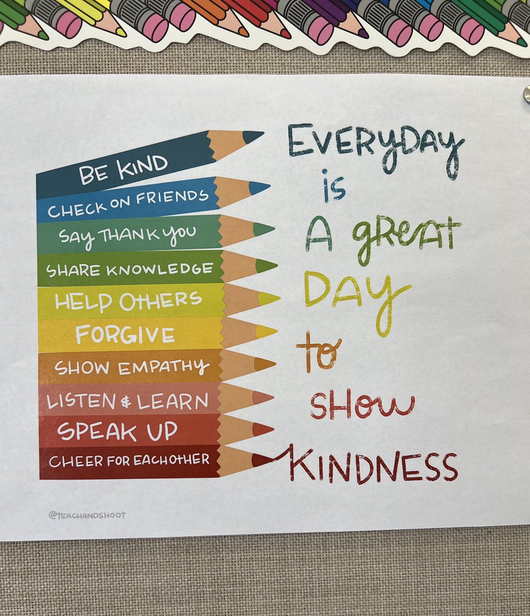 Everyday is a great day to show kindness!
