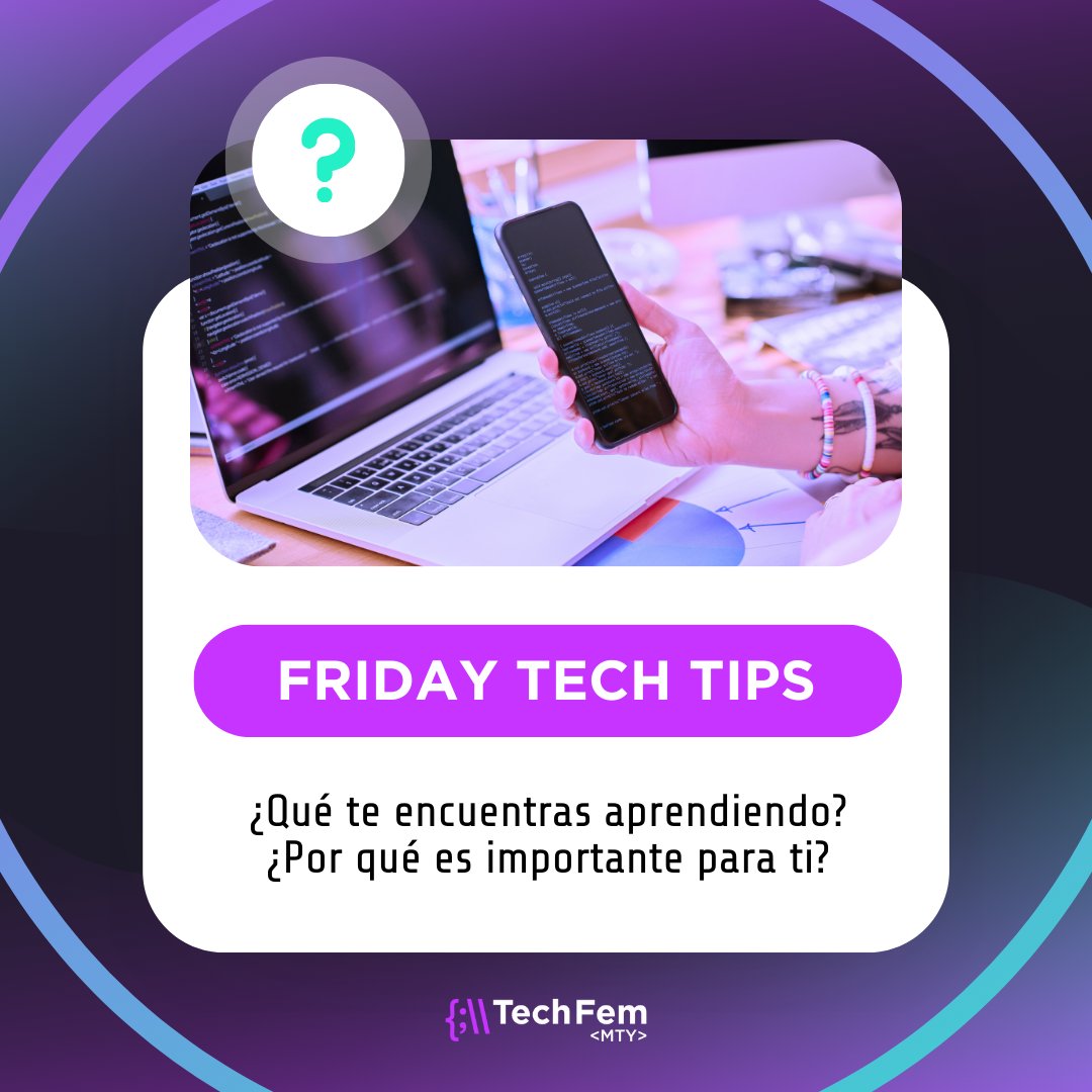 TechFem Monterrey tweet media
