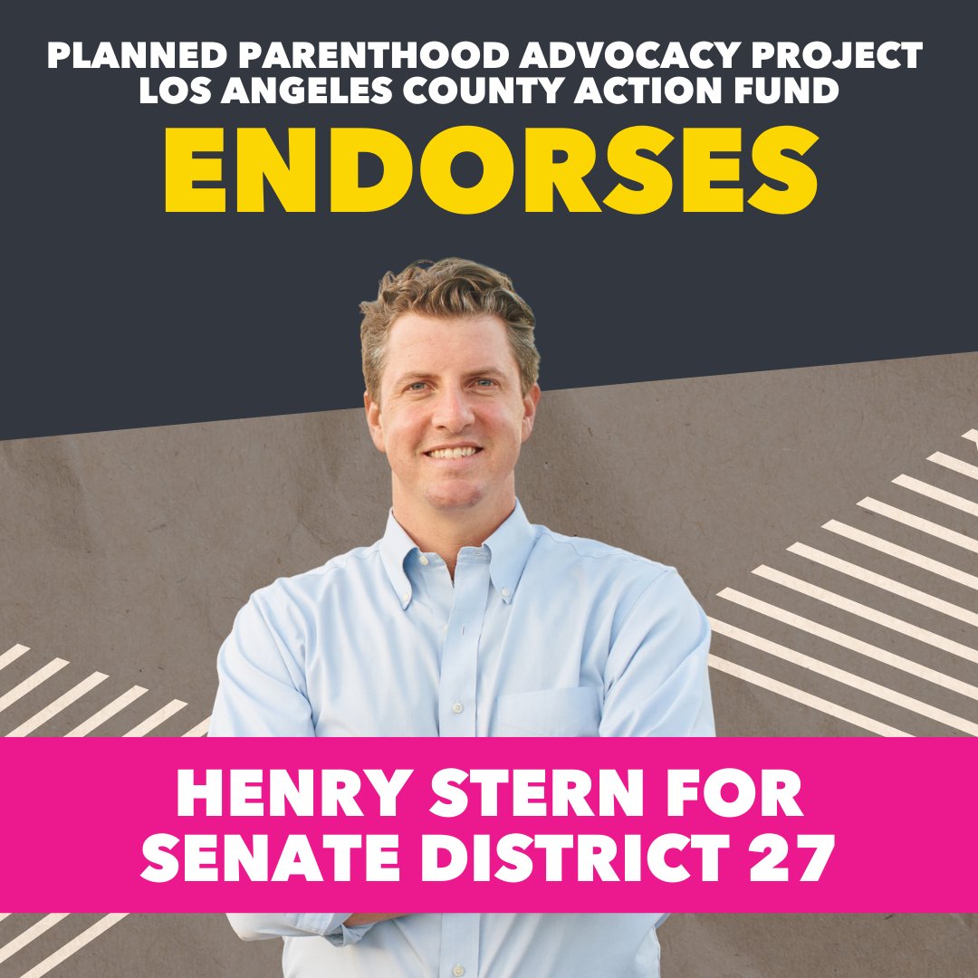 <a href="/HenrySternCA/">Henry Stern</a> for SD 27