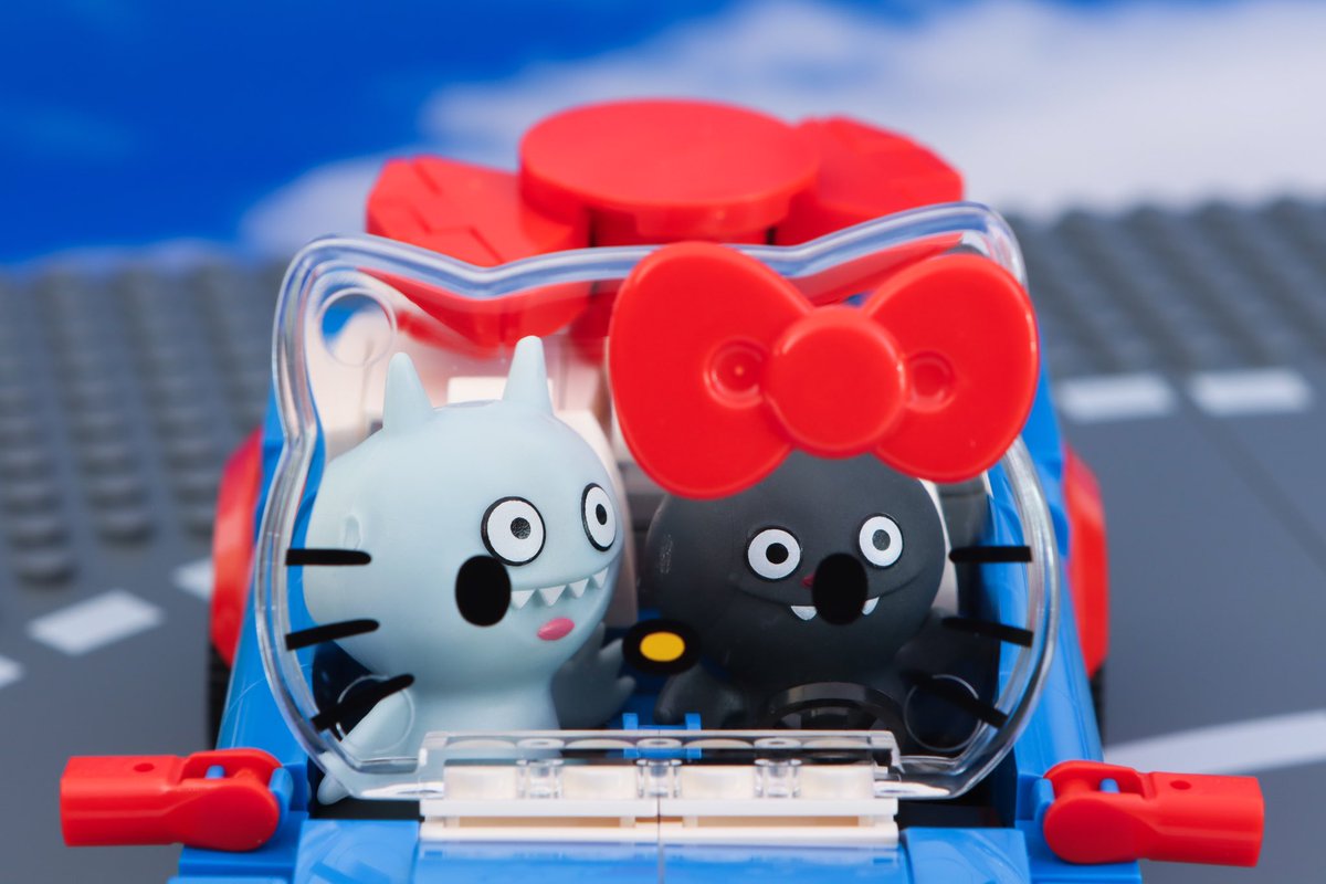 Batty got a new car. Watch out for him on the road, he’s just learning to drive! #howuglyru #uglydolls