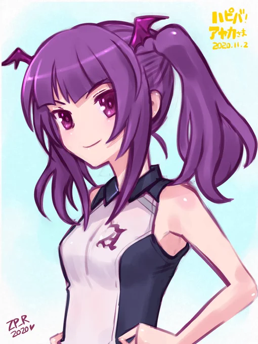 綾香様ご生誕日とのことで過去絵お嬢 