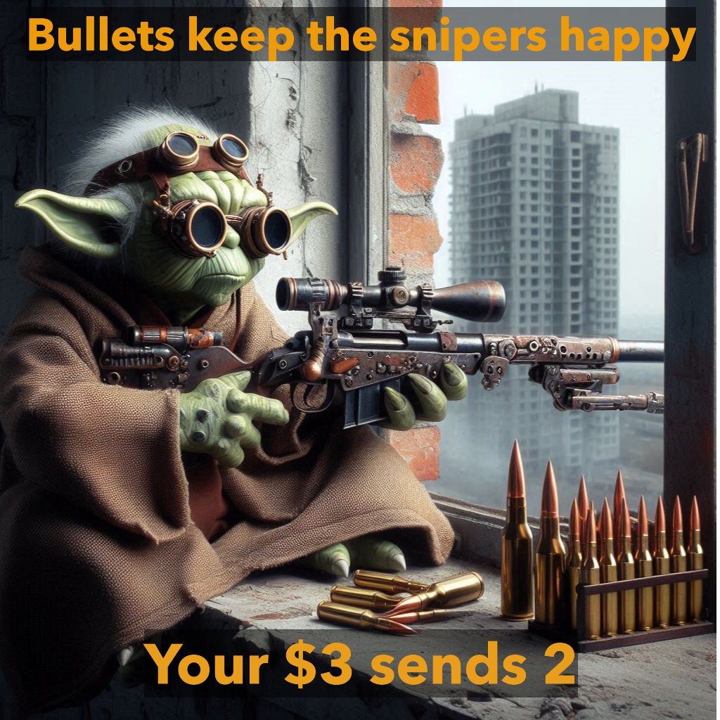 <a href="/Y_Chornomorets/">Yuri Chornomorets</a> <a href="/MapleSyrupF/">Maple Syrup O'Fella 🇨🇦 #TeamYuri. ▄︻芫══━一</a> <a href="/olimanagraphics/">Olimana Gurimana 🇺🇦 #TeamYuri</a> <a href="/kvistp/">Kvist</a> <a href="/Justinhead1982/">Wolfhound Fellá 🇮🇪🇪🇺🇺🇦🇺🇸🇬🇧 #TeamYuri</a> <a href="/Charles_Hedrick/">Charles C. Hedrick</a> <a href="/GrootCorine/">Co 🇳🇱🇺🇦🇫🇷</a> <a href="/CordialCordite/">Wrong, Mr. M.: The world does need🌻🇺🇦 Uƙɾαιɳҽ!</a> <a href="/akwtenn/">GBO △</a> <a href="/GMClarke21/">G Clarke 🇺🇦💙💛</a> <a href="/SChiron58/">ƑєιѕтуƑєℓℓαяιηα💙💛🇬🇧🇬🇪🇰🇷🎗️ ᴍᴀɪɴ ʙᴀsᴛᴀʀᴅs</a> Bullets keep the snipers happy.