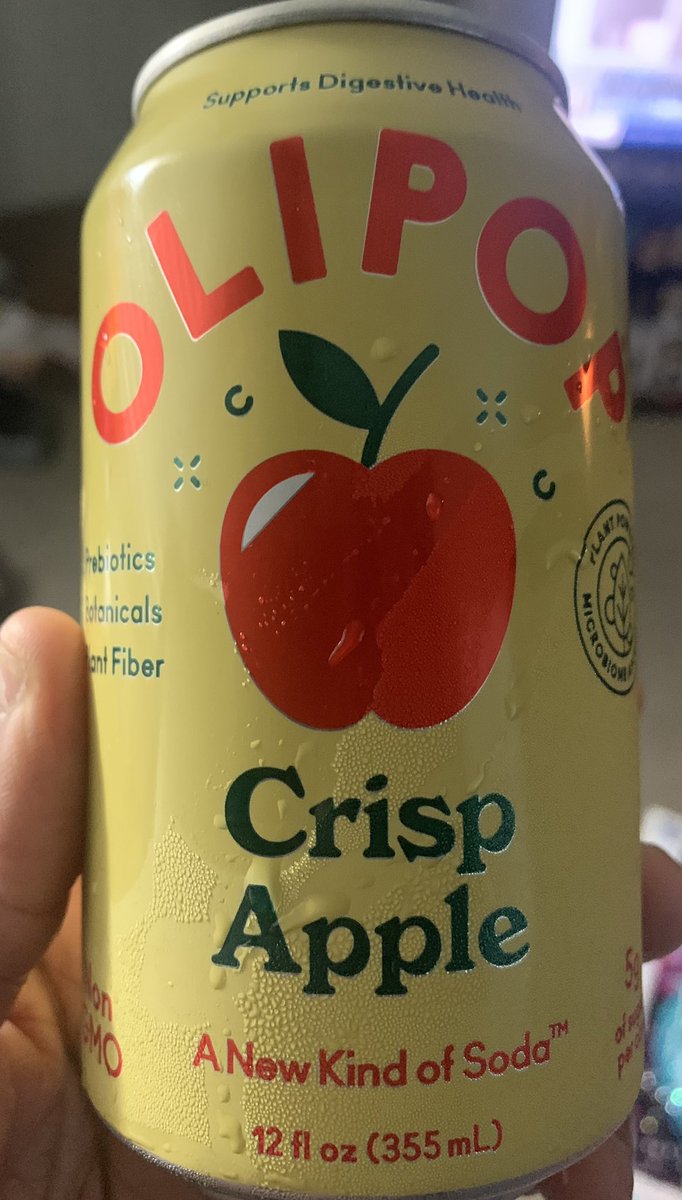 Confessional.
I’ll suggest all to <a href="/drinkolipop/">OLIPOP</a> 
🧊🍎 for I am completely addicted.