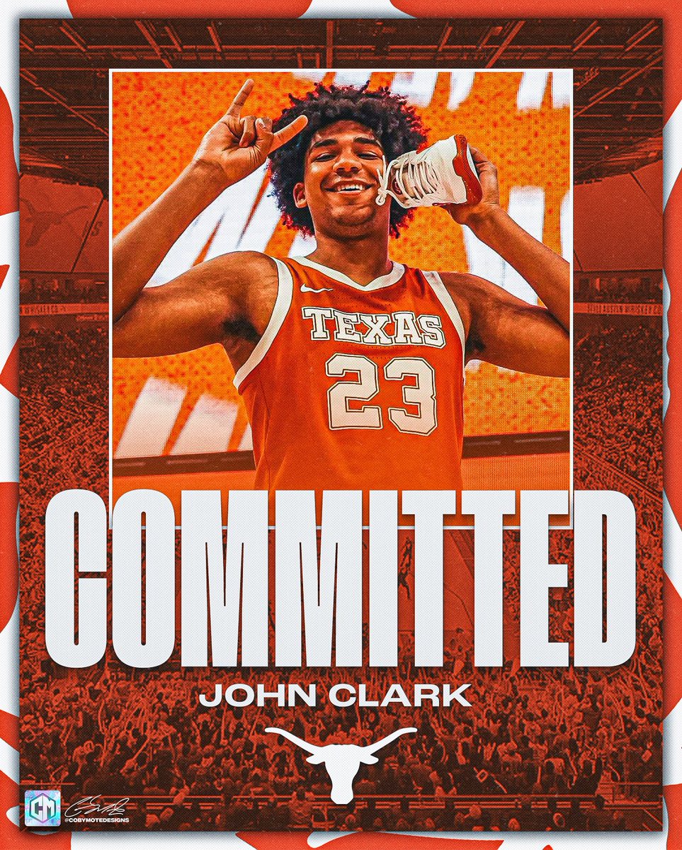 tobias_bass's tweet photo. NEWS: 4⭐️ John Clark (@JohnLClark_) has committed to Texas he tells @TheAthleticCBB 

He averaged 18 points &amp; 8.8 rebounds per game this summer 

Clark is the Longhorn's first commit in the 2025 class https://t.co/LCEBnTTX7b
