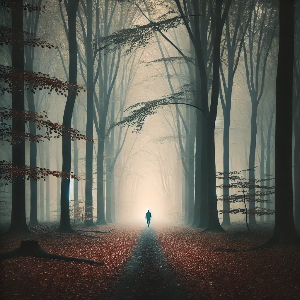 Ve gün gelir, yol biter,
Bir sonbahar yaprağı gibi sessizce düşer,
Öğrenirsin ki her şey aslında bir düşten ibaret.