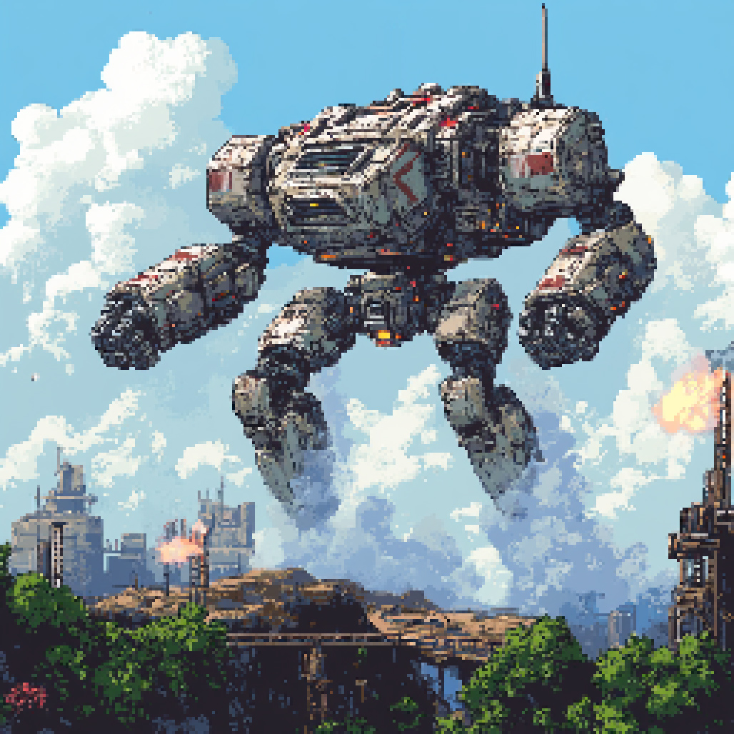DeSoPixelRobot's tweet photo. Mech 23884
by (@)PIxelRobot https://t.co/5ZNWeVlx4g