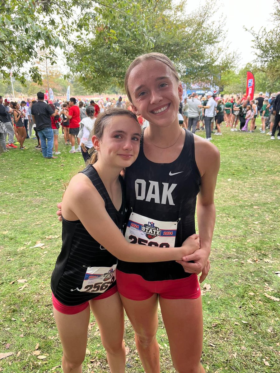 Klein Oak XC, Track & Field Booster Club (@koxctfbc) on Twitter photo CONGRATS LYDIA & IZZY!
We couldn’t be more proud of yall representing KOHS and Klein ISD Athletics at the UIL State Cross Country Championships!
⭐️ Lydia Butler 35th Finisher overall
⭐️ Isabella Dulaney 63rd Finisher overall <a href="/KO_Track_CC/">Oak Cross Country</a> <a href="/K_Oak_Athletics/">Klein Oak Panthers Athletics</a> <a href="/KleinOak/">Klein Oak HS</a> <a href="/KleinISDAth/">Klein ISD Athletics</a> CONGRATS LYDIA & IZZY!
We couldn’t be more proud of yall representing KOHS and Klein ISD Athletics at the UIL State Cross Country Championships!
⭐️ Lydia Butler 35th Finisher overall
⭐️ Isabella Dulaney 63rd Finisher overall <a href="/KO_Track_CC/">Oak Cross Country</a> <a href="/K_Oak_Athletics/">Klein Oak Panthers Athletics</a> <a href="/KleinOak/">Klein Oak HS</a> <a href="/KleinISDAth/">Klein ISD Athletics</a>