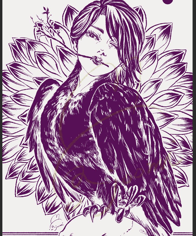 無配の二種類から選べる栞の人面鳥さん🐔
#COMITIA150 