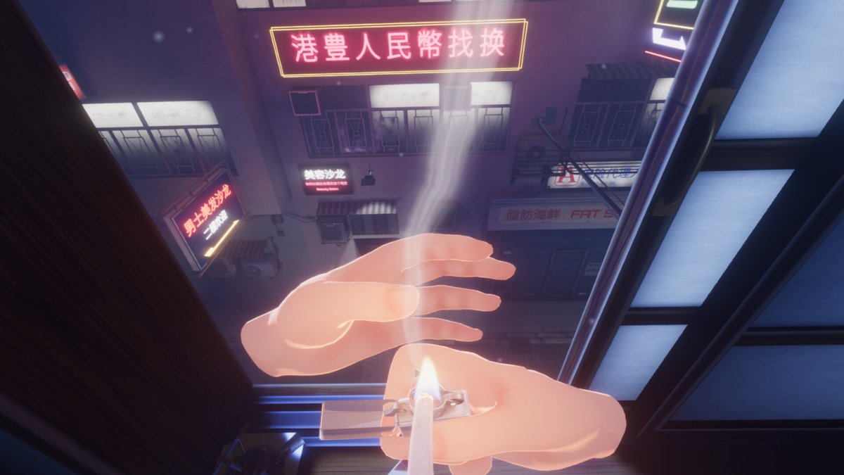 plectrumxr's tweet image. Hi again #PitchYaGame!
Project Mix is a VR slice-of-life cyberpunk narrative game, inspired by 90's anime.
 
-Smooth bartending
-Influence the narrative with the drink you serve
-Deep character relationships 
-Enjoy atmospheric and slow moments

WISHLIST to support us👇