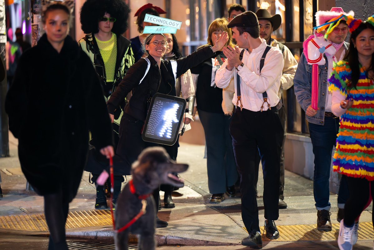 This halloween I was the intersection of Art &amp; Technology