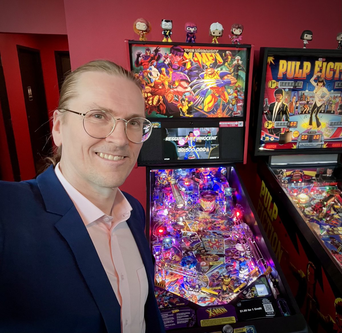 First time I saw the new X-Men pinball, designed by my friend Jack (<a href="/DeadFlip/">DEAD FLIP</a>). What a unique layout with great flow!