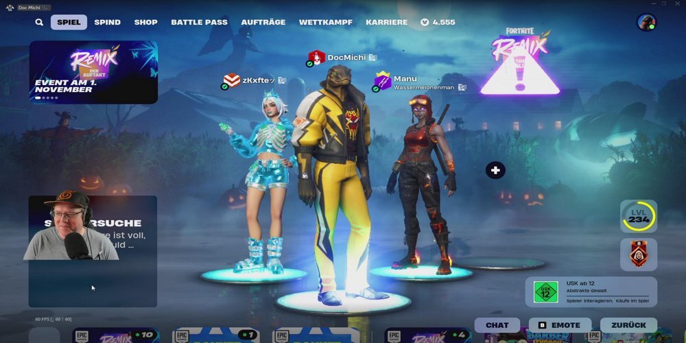 Die Irrenanstalt hat wieder geöffnet! Wir starten mit: Fortnite ift.tt/Gk82LaM #DocMichi #DocMichiTV #Twitch #Streamer #CommunityGaming #TwitchStreamer