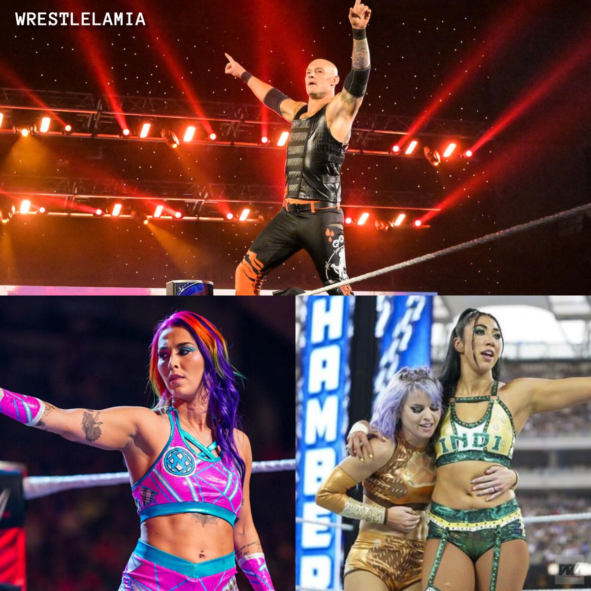 BREAKING: Baron Corbin, Tegan Nox &amp; Indi Hartwell are departing WWE.