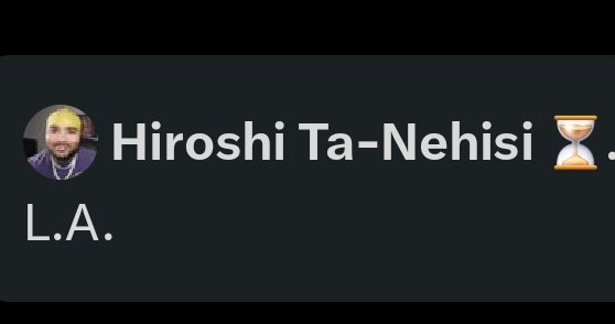 Hiroshi Ta-Nehisi ⏳️🅾️ L tweet media