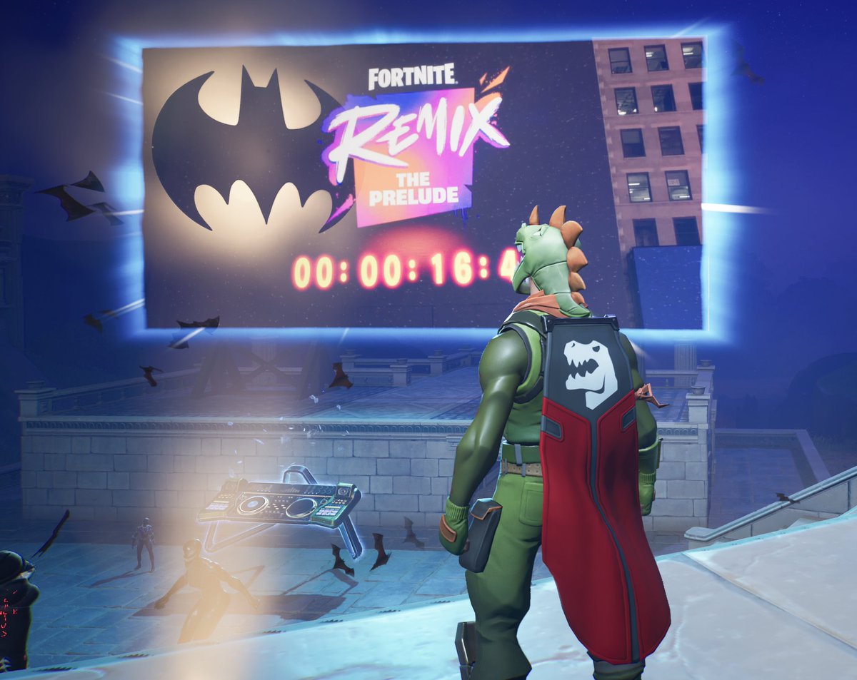 OMG BATMAN IN FORTNITE REMIX 😱😱😱