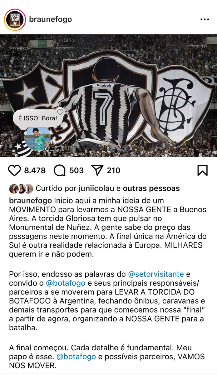 Eu e <a href="/setorvisitante/">Pedro Dep - Setor Visitante</a> estamos juntos nessa.