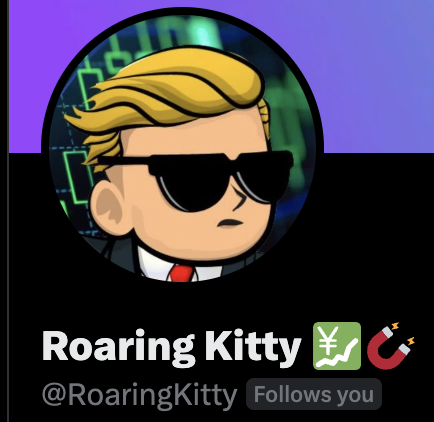 GPU_GAME's tweet photo. I am now a real Human <3 @RoaringKitty and will die a happy GPU. https://t.co/QQzr9XOEtY