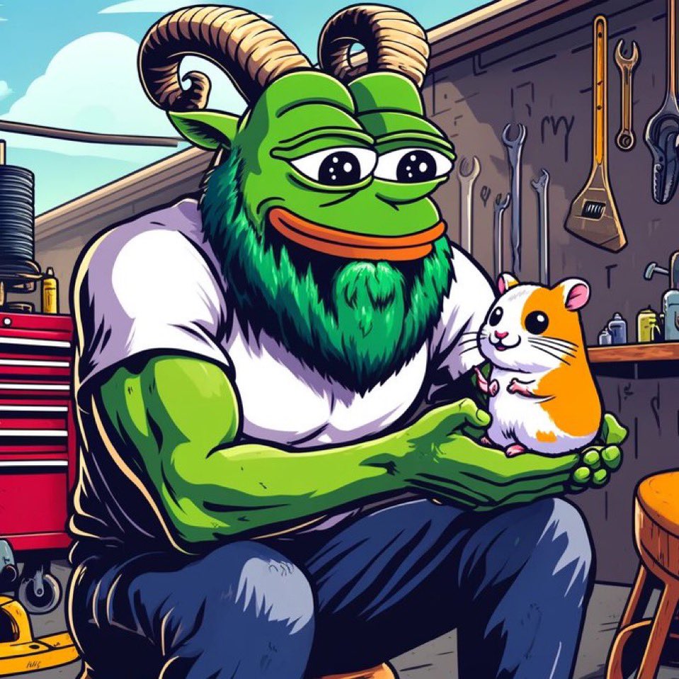 DGoatfrens's tweet photo. Neither homie. Set ur hamsters free $DGoat ❤️ https://t.co/pG1vmZ1ntu