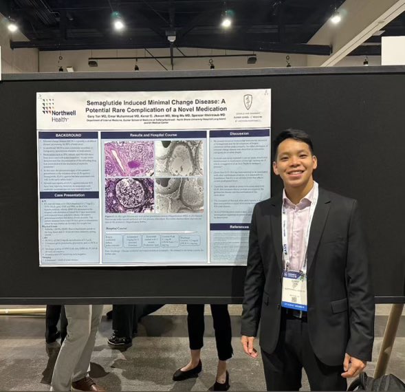 Northwell Internal Medicine Chief Residents (@northwellchiefs) on Twitter photo So proud of our fantastic residents presenting at national conferences! PGY3 Esther presented her research at <a href="/ACAAI/">ACAAI</a> in Boston and PGY2s Gary and <a href="/KLabagnara/">Kevin Labagnara</a> presented their projects at <a href="/ASNKidney/">American Society of Nephrology</a> in San Diego! Keep up the great work!
<a href="/KarenFriedman9/">Karen Friedman MD MS</a> <a href="/JaredHonigman/">Jared Honigman</a> So proud of our fantastic residents presenting at national conferences! PGY3 Esther presented her research at <a href="/ACAAI/">ACAAI</a> in Boston and PGY2s Gary and <a href="/KLabagnara/">Kevin Labagnara</a> presented their projects at <a href="/ASNKidney/">American Society of Nephrology</a> in San Diego! Keep up the great work!
<a href="/KarenFriedman9/">Karen Friedman MD MS</a> <a href="/JaredHonigman/">Jared Honigman</a>