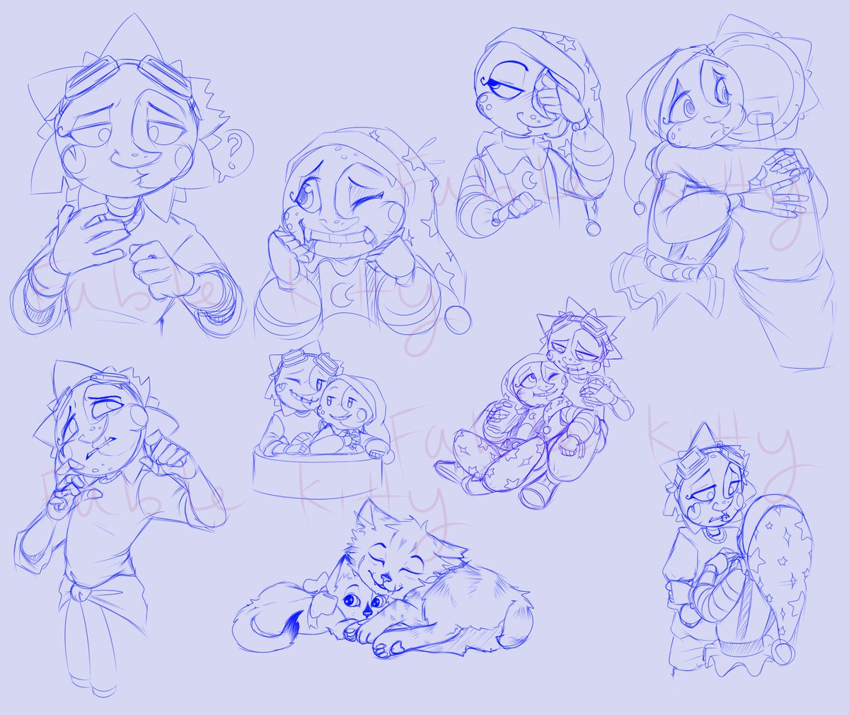 Lil sketch page of Eros and Apollo cause I enjoy drawing them. Yep. <3

#eros #apollo #solar #moon #solarmoon #fnaf #daycareattendant