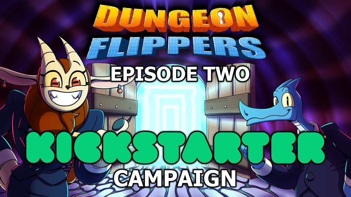 And we're LIVE!!! Dungeon Flippers is officially campaigning for EPISODE TWO! Consider backing us TODAY!!! Link in the 🧵!