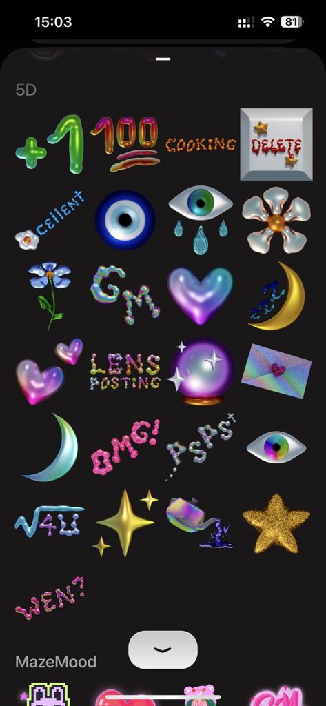 nileshrthr's tweet photo. todayโs sticker packs were super cool.
sold around 450 packs in the last 6 hrs. https://t.co/x5AmpzpgiP