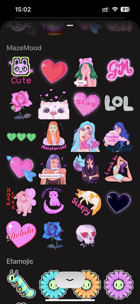 nileshrthr's tweet photo. todayโs sticker packs were super cool.
sold around 450 packs in the last 6 hrs. https://t.co/x5AmpzpgiP