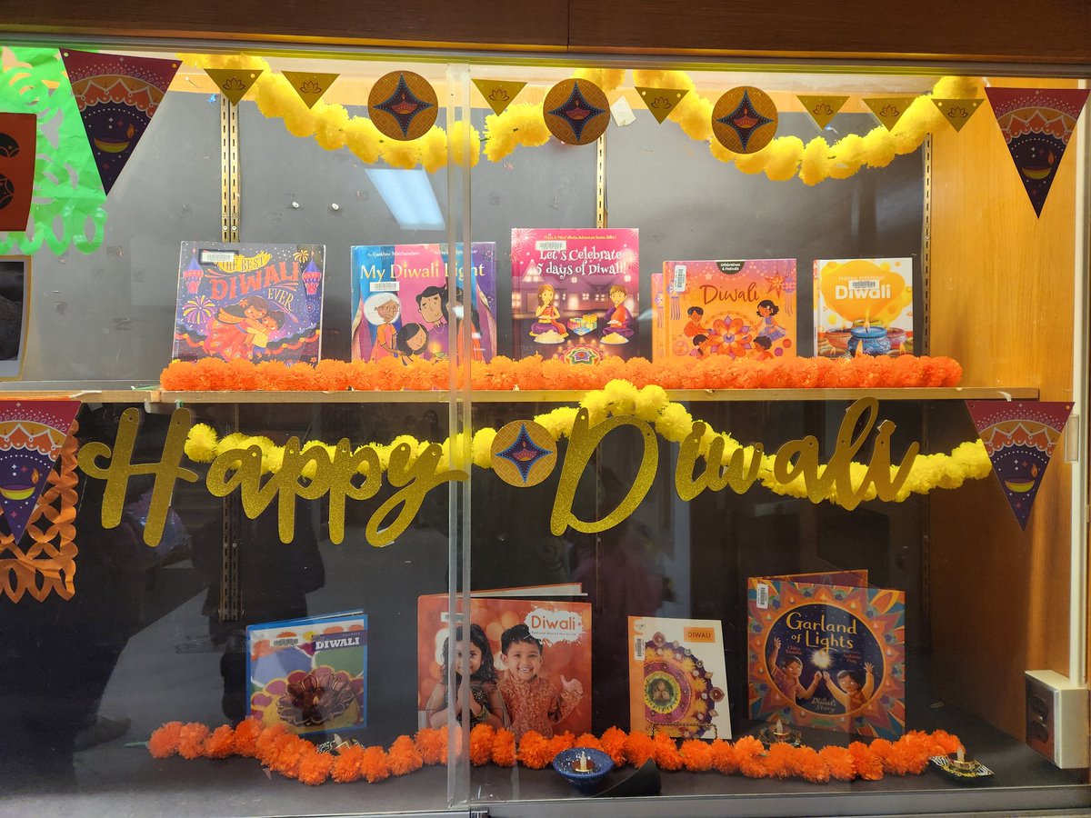 Happy Diwali to all who celebrate!! Come find a book and learn about the #FestivalOfLights.
#diwali #sd36learn #sd36tl