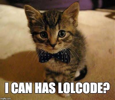 Cptmedao's tweet image. Zoomers code in #Lolcode 

6ejGKjEqQtDen3VREvE8FuFS1AyJAWJENKTWvT8B5jig