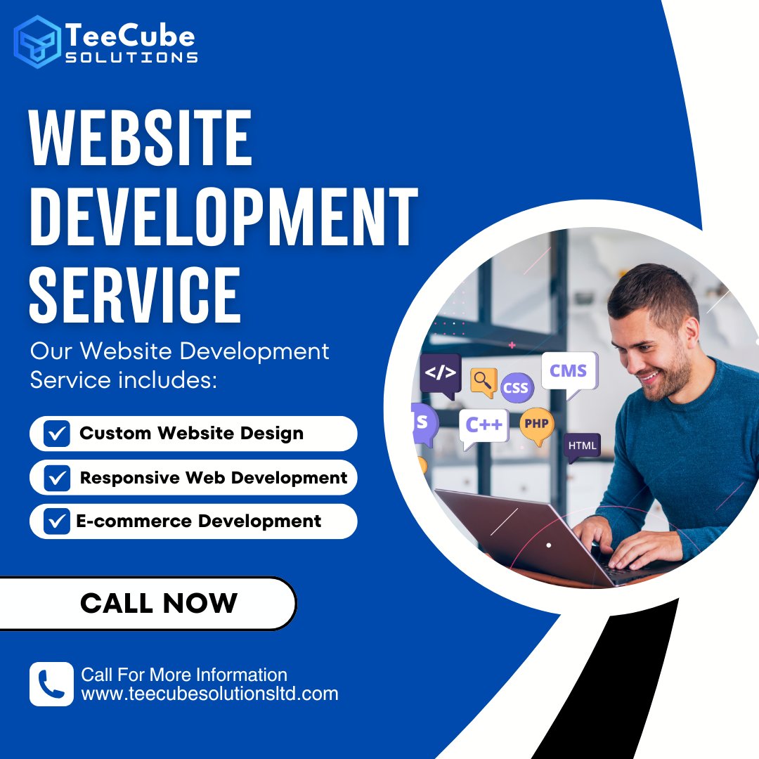 TcubeeSolutions's tweet photo. Elevate Your Online Presence with Expert Website Development Services! Inbox Us or Call at: (727) 777-4610 or visit https://t.co/FOzbIUL11W
#WebDevelopment #CustomWebsites #ResponsiveDesign #EcommerceSuccess https://t.co/aXBHnuDRZ2