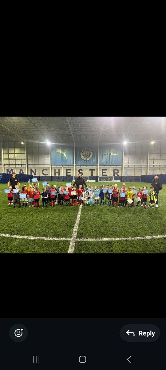 Collyhurst Youth JFC "Mini Stars" take over <a href="/man/">Man</a>