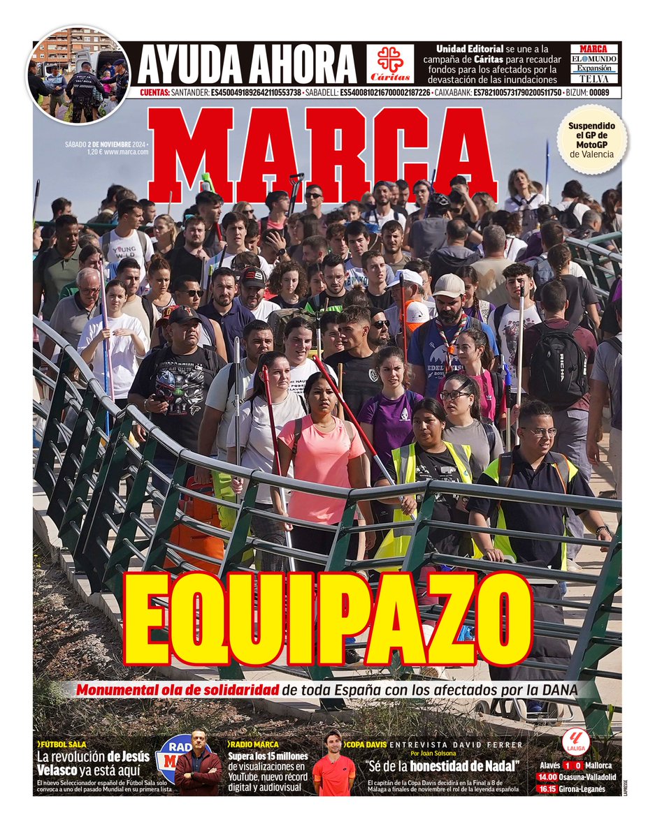 #LaPortada 🗞️ EQUIPAZO