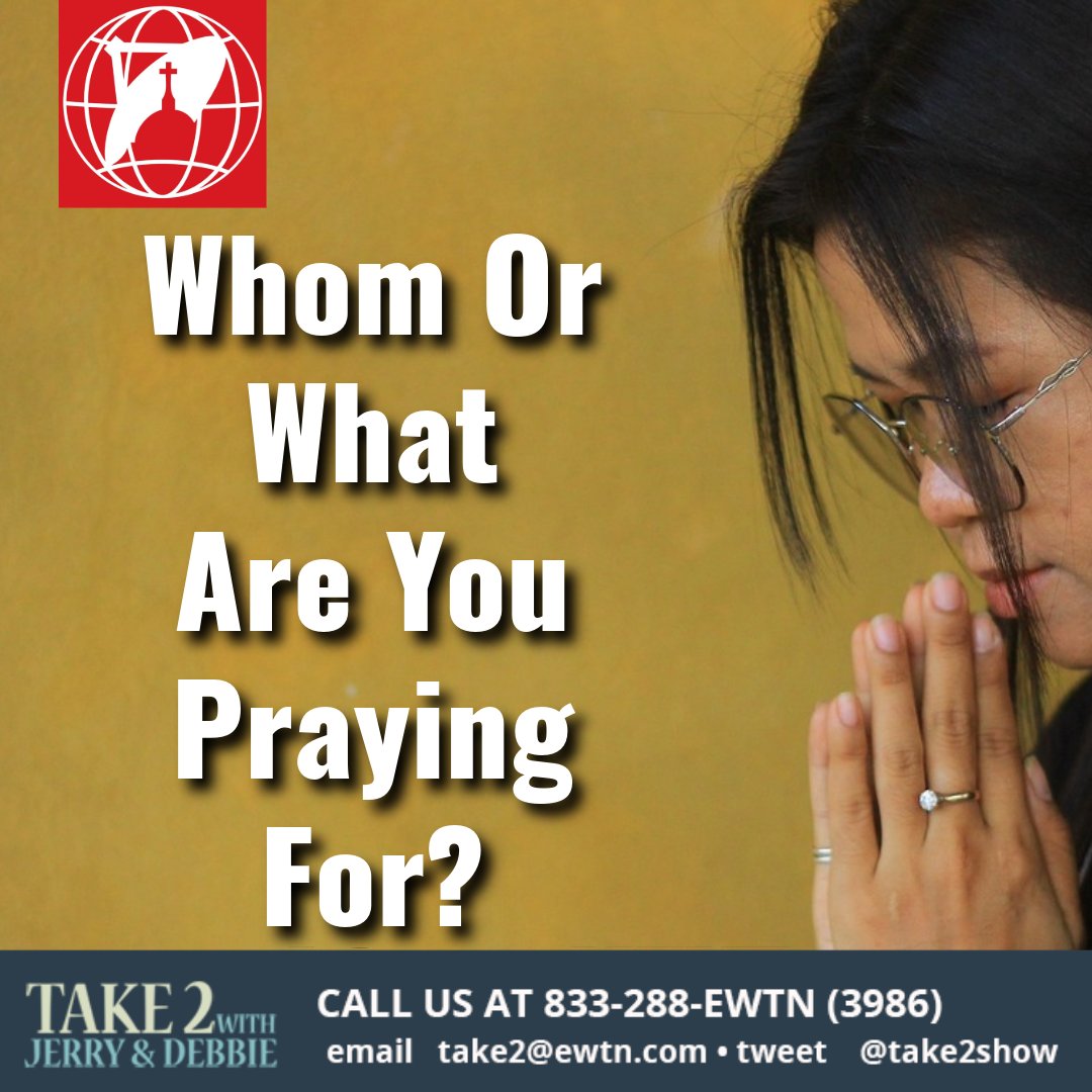 take2show's tweet photo. On Monday's Take 2 with Jerry &amp; Debbie, we are taking your specific prayer intentions. So tell us whom or what you are praying for. https://t.co/lAzCLwz23i