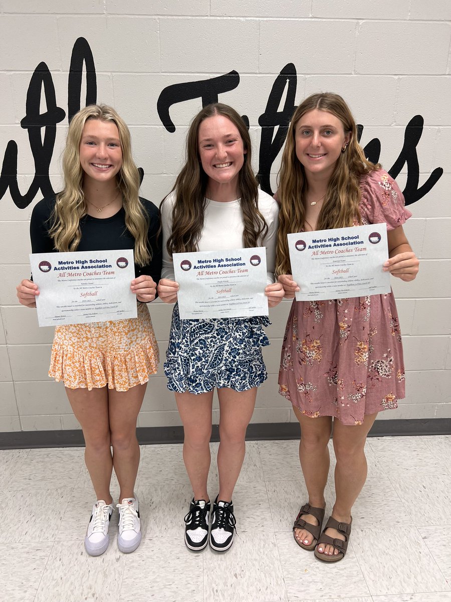 All Metro Coaches 1st - Congrats <a href="/shayla_warak/">shayla warak</a> , <a href="/emersynexner/">Emersyn Exner</a> , and <a href="/KinsleyStover/">Kinsley Stover</a> !